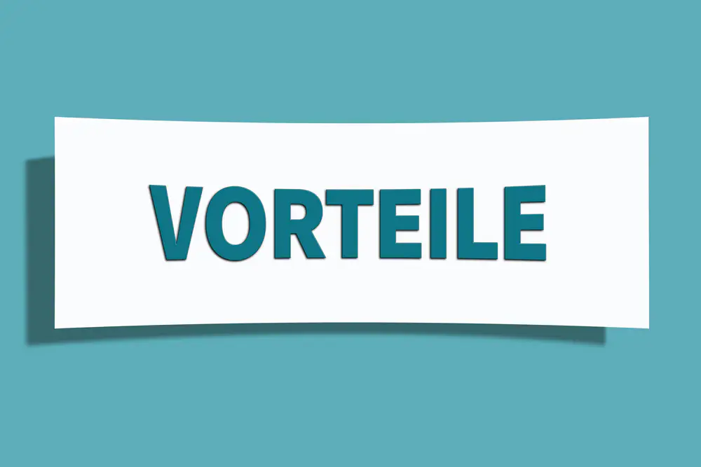 Schrift Vorteile