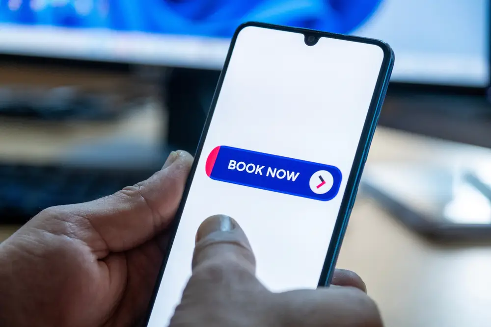 Online-Buchungskonzept